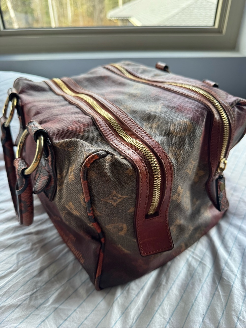 Louis Vuitton Limited Edition Richard Prince Mancrazy Jokes Bag - Picture 2 of 12